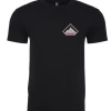 Badass Outdoor Gear Mountain T-Shirt -Archery Gear Shop BADiamondMountainTopoBlack