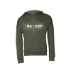 Badass Outdoor Gear Topo Map Hoodie -Archery Gear Shop BAWhiteTopoMGrnSweatshirt