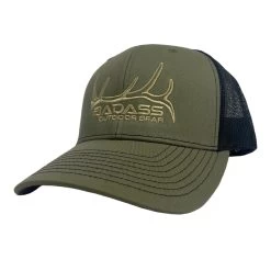 Badass Outdoor Gear Elk Shed Trucker Hat 16 Badass Outdoor Gear Elk Shed Trucker Hat -Archery Gear Shop ElkOlive Gold
