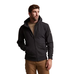 Sitka Essential Full Zip Hoody -Archery Gear Shop IMG SITKA ED 600220 BK Essential Full Zip Hoody Sitka Black 592p Studio 01550