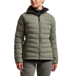 Sitka Women's Kelvin Lite Down Jacket -Archery Gear Shop IMG SITKA HS 2022 30075 LAU Ws Kelvin Lite Down Jacket Laurel 592p Studio 00364