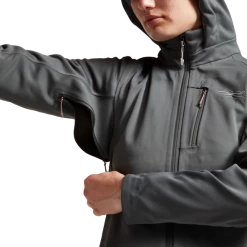 Sitka Women's Jetstream Jacket -Archery Gear Shop IMG SITKA HS 2022 600040 PB Ws Jetstream Jacket Lead 592p Studio 03447