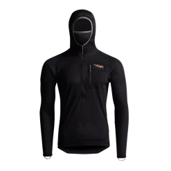 Sitka Core Lightweight Hoody -Archery Gear Shop Img SITKA WT 2021 10066 BK Mens Core LtWt Hoody Black Studio 0554