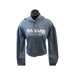 Badass Outdoor Gear Ladies Arrow Cropped Hoodie