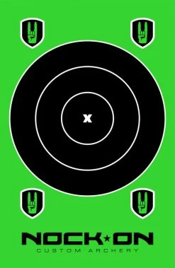 Nock On Self Mending Targets -Archery Gear Shop Nock On Long Ranger 11x17 Rev 540x jpg