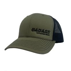 Badass Outdoor Gear Side Panel Logo Snap Back Trucker Hat 23 Badass Outdoor Gear Side Panel Logo Snap Back Trucker Hat -Archery Gear Shop Olive Black