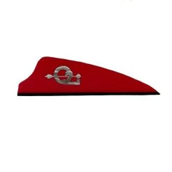 Q2I Fusion-II 2.1" Fletchings -Archery Gear Shop Q2I2.1Red