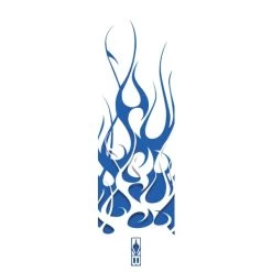 Bohning Arrow Wraps 4” -Archery Gear Shop bohning arrow wraps 4 blue flame standard up to 1964 arrows 756