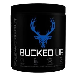 Bucked Up Pre-Workout -Archery Gear Shop bucked up pre workout blue raz gear 805