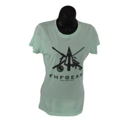 FHF Ladies Tee -Archery Gear Shop fhf ladies tee seafoam medium clothing 693