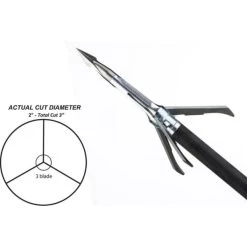 Grim Reaper Pro Series Mechanical Broadhead -Archery Gear Shop grim reaper pro series mechanical broadhead whitetail special 100 grain 3 blade arrows 643