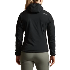 Sitka Women's Ambient Jacket -Archery Gear Shop img SITKA HS 2022 600044 BK Ws Ambient Jacket Sitka Black Studio 02976