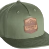 Leupold Mountain Leather Patch Hat -Archery Gear Shop mountain leather patch army olive 180420