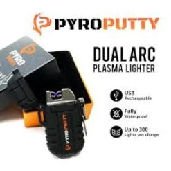 Pyro Putty Dual Arc Plasma Lighter 7 Pyro Putty Dual Arc Plasma Lighter -Archery Gear Shop pyro putty dual arc plasma lighter gear 345